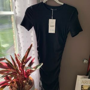 Zara ruched dress